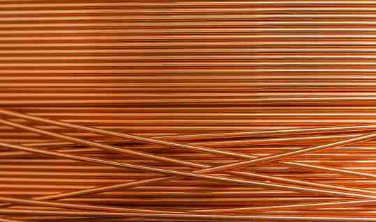 Enamelled copper wires.